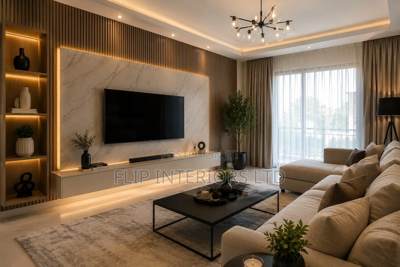 Modern Living Room Interior Solutions