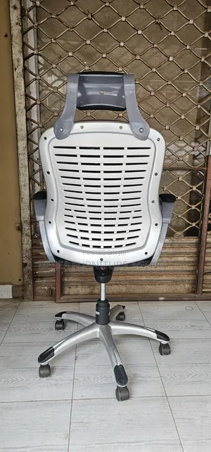 Grey Black Adjustable Mesh Office Chair