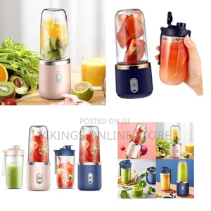Portable Personal Blender and Travel Sports Cup - Multicolor