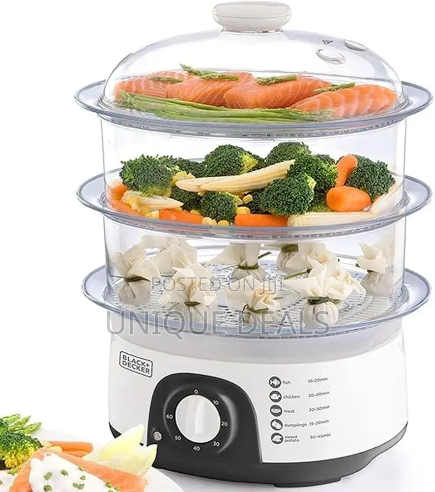 Decker Food Steamer (3 Tiers, Hs600)