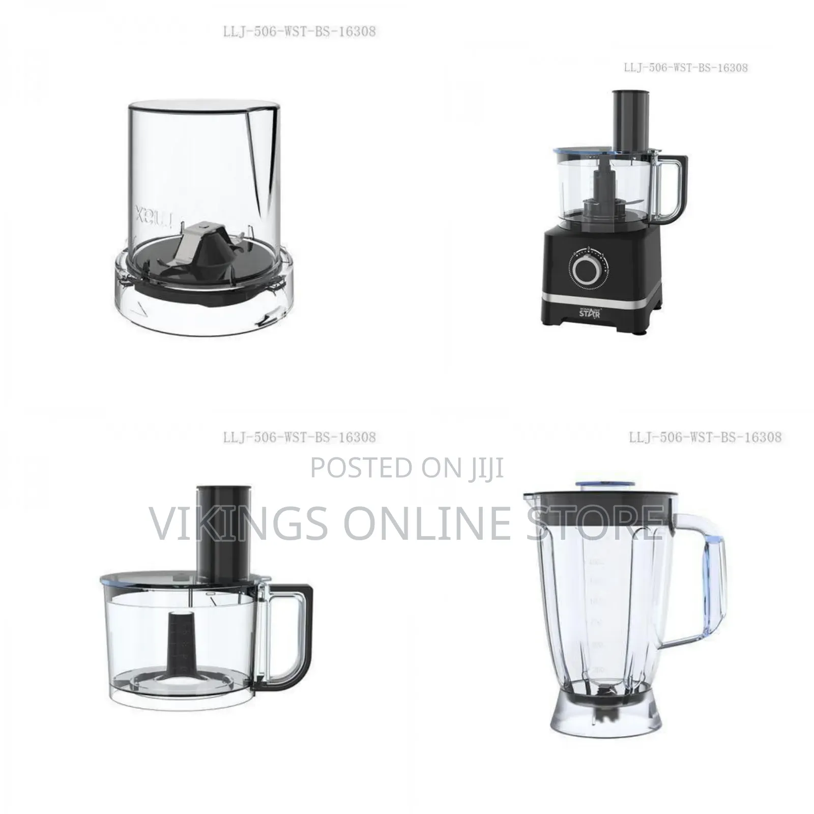 Winningstar Versatile Food Processor Bowl Attachment With Integrated