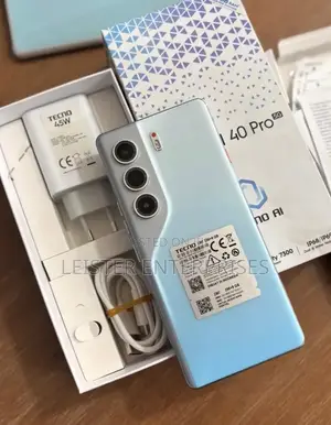 New Tecno Camon 40 Pro 5G 256 GB Blue