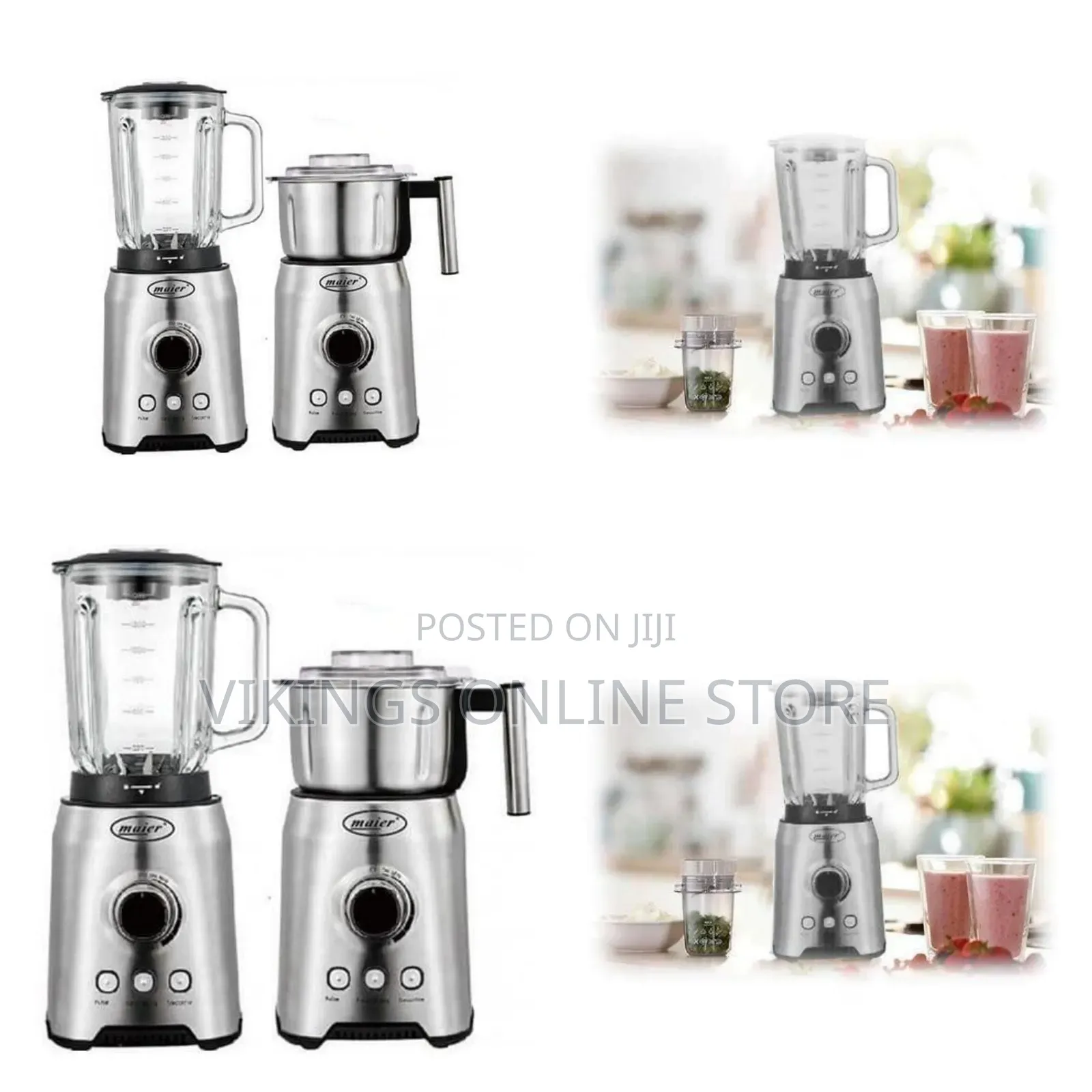 Maier Professional Multifunction Countertop Blender and Grinder System