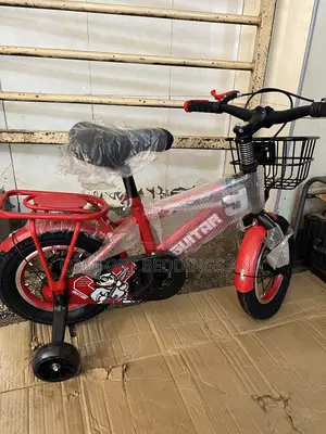 Guitar 9 Kids Bicycle Red 1 to 5 Years