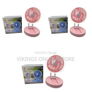 Multi-functional Folding Storage Table Lamp And Circulating Fan