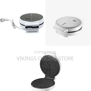 DSP Premium Heart-Shaped Waffle Maker - Multicolor