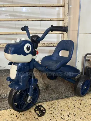 Musical Dinasor Tricycle Blue