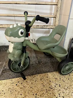 Musical Dinasor Tricycle Green 1 to 4 Years