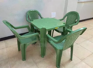 Plastic Table and Chairs Set