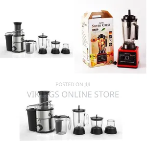 Silver Crest High-Performance Commercial Blender and Food Processor