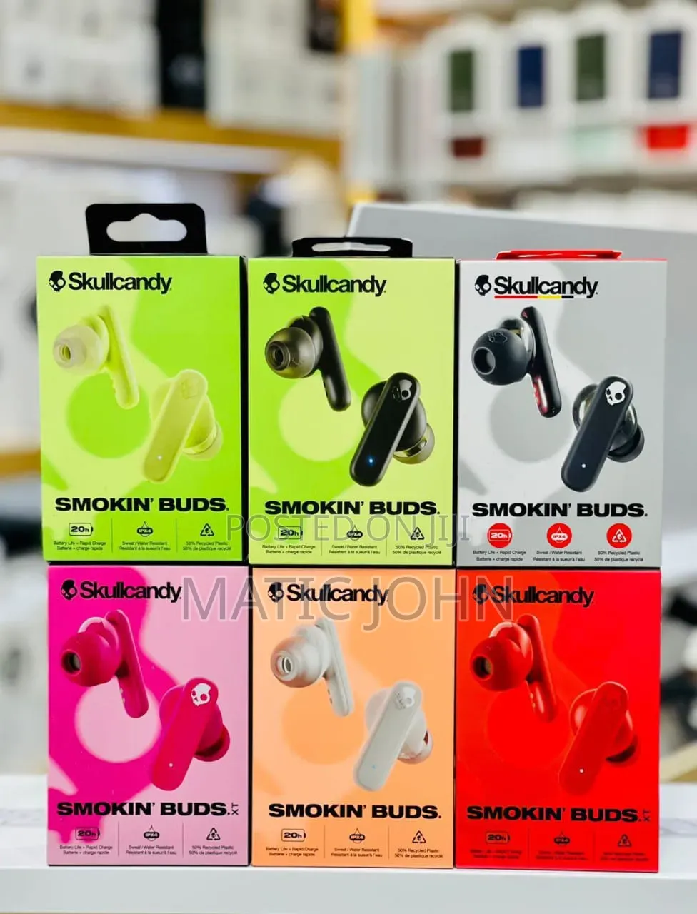Skullcandy Smokin’ Buds Wireless Earbuds,