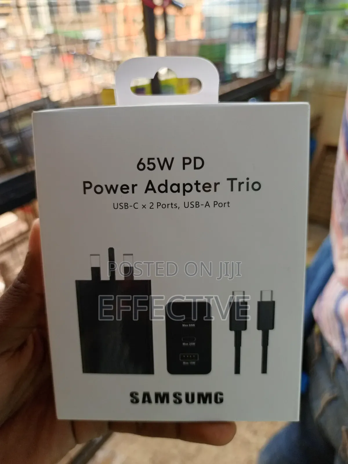 Samsung 65w Fast Charger.