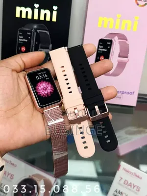 Hainoteko-28 Mini Waterproof Smart Watch With Amoled Display