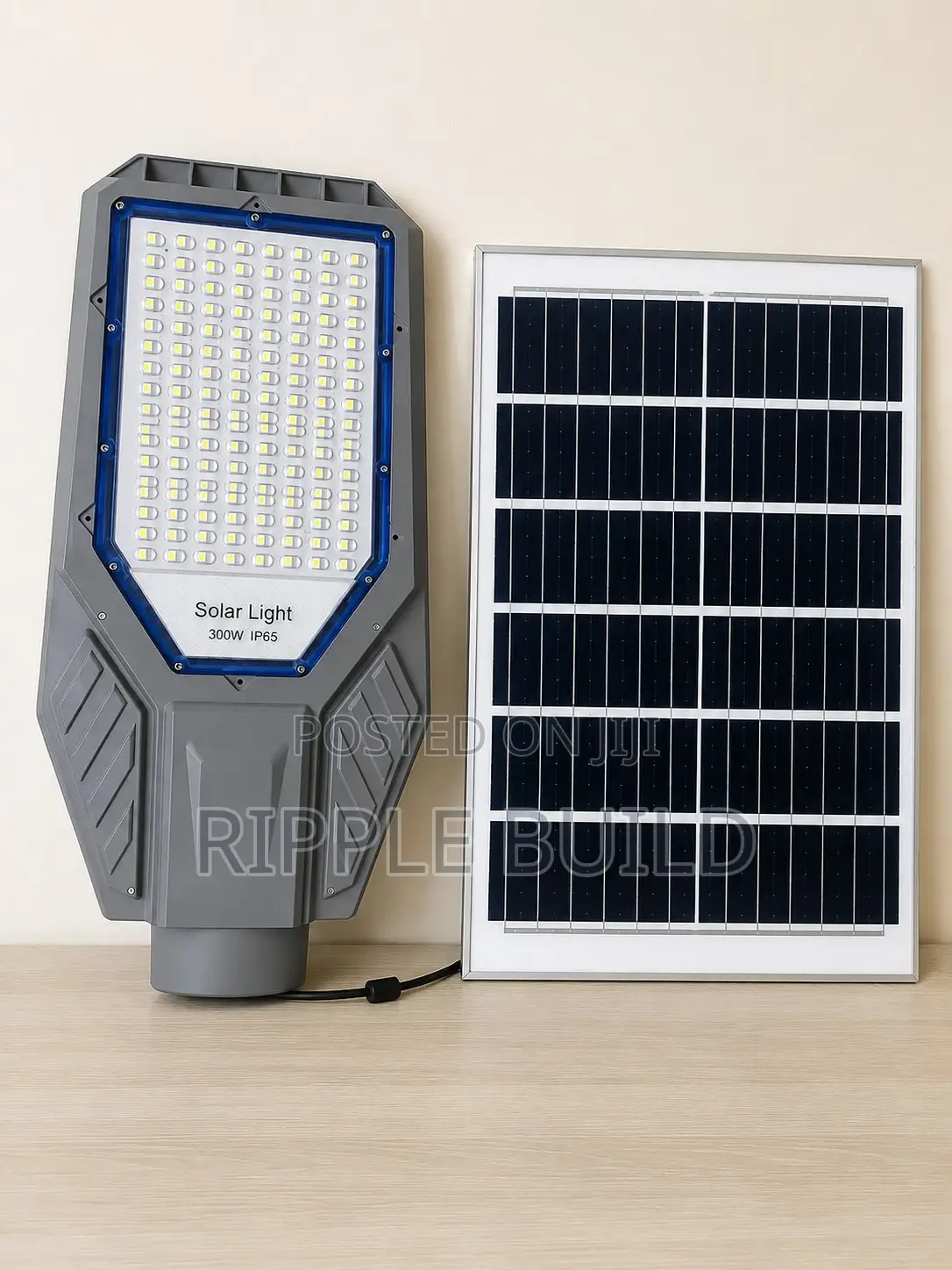 300w Solar Street Light With Separate Panel Waterproof Kampala
