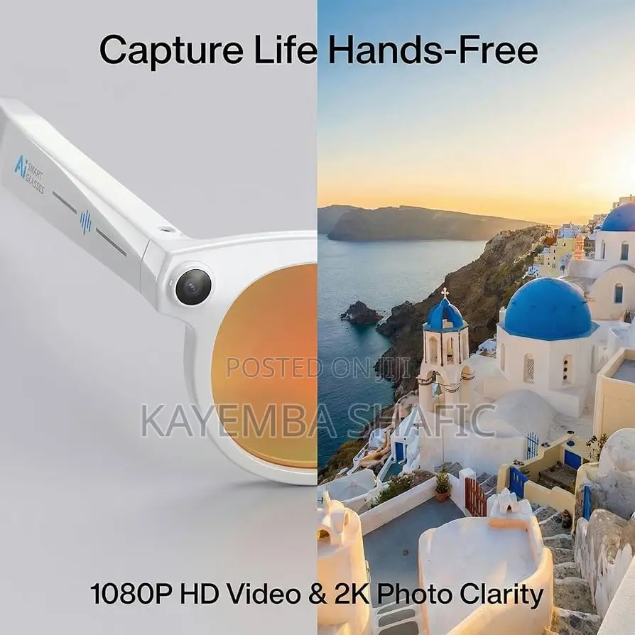 Aimb-g3 Ai Smart Glasses With 8mp Hd Camera Bluetooth