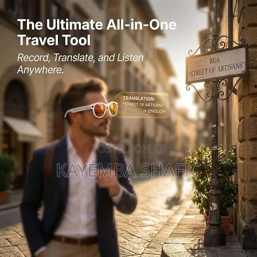 Aimb-g3 Ai Smart Glasses With 8mp Hd Camera Bluetooth