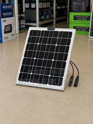 20w Solar Panel 12v Monocrystalline Battery Charger Kampala