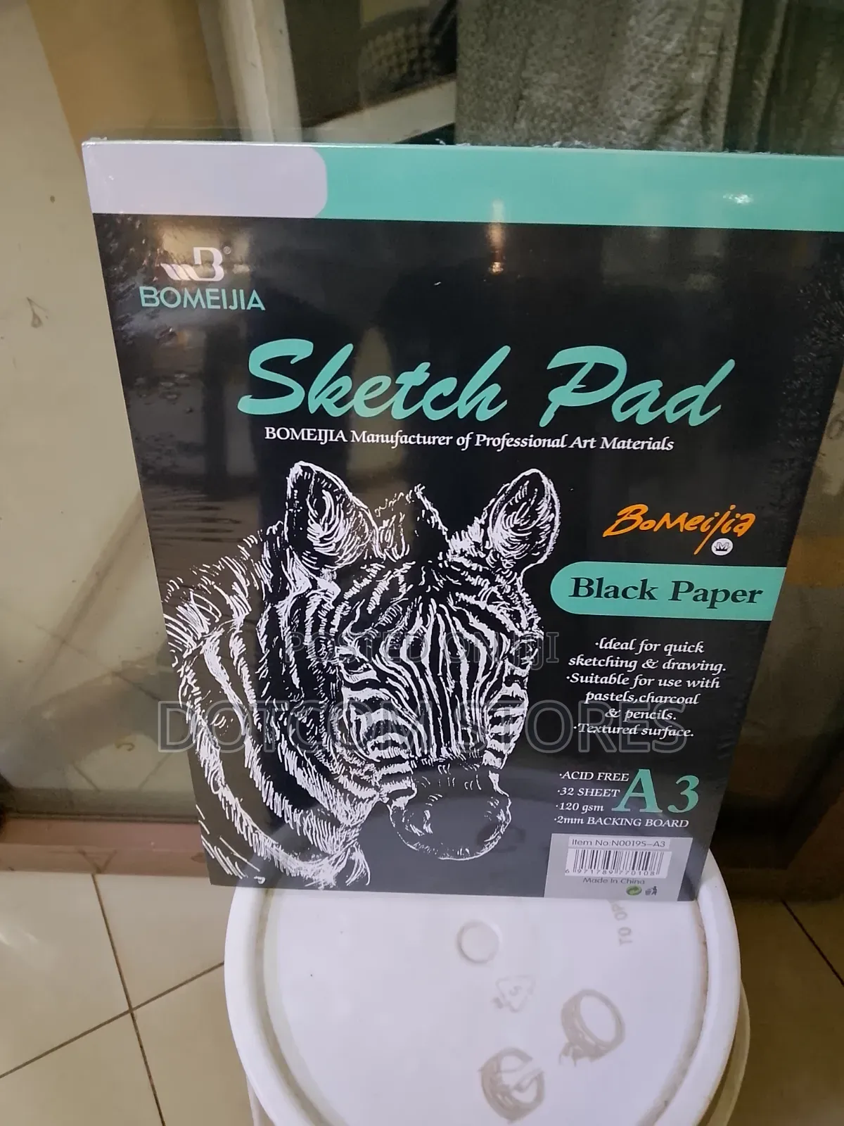 A3 Black Paper Sketch Pad