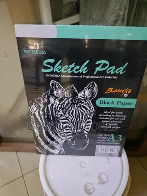 A3 Black Paper Sketch Pad