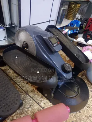 Under Desk Elliptical Machine, Pedal Exerciser With LCD Monitor