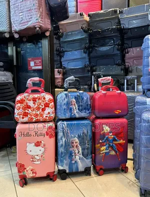 Dc Comics Superman Themed Hard-Shell Kids Cabin Trolley Suitcase