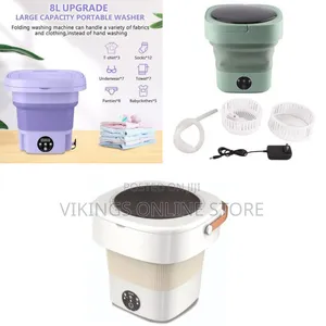 8l Upgrade Large Capacity Portable Folding Washing Machine