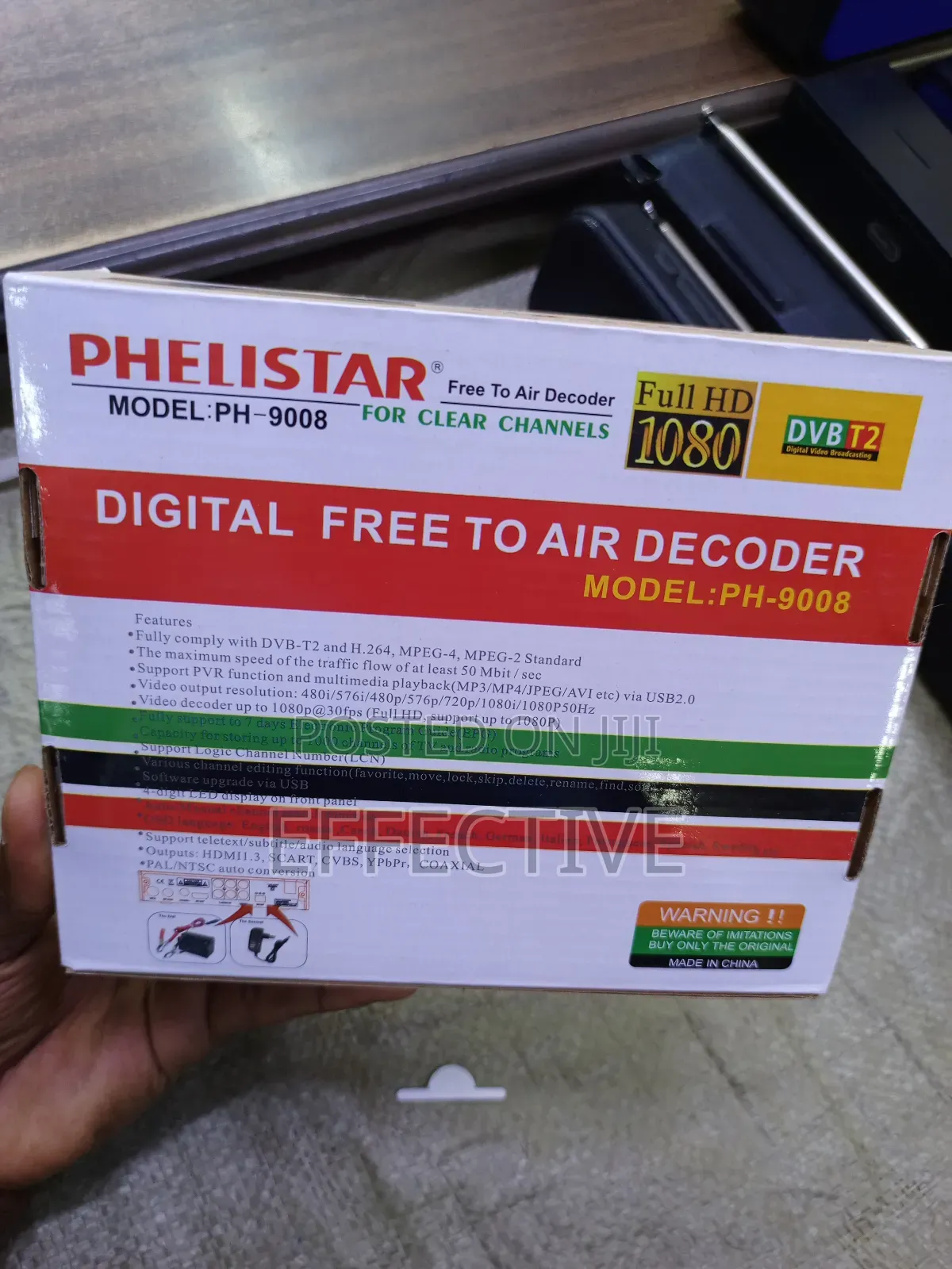 Phelistar Ph-9008 Digital Free to Air Decoder.