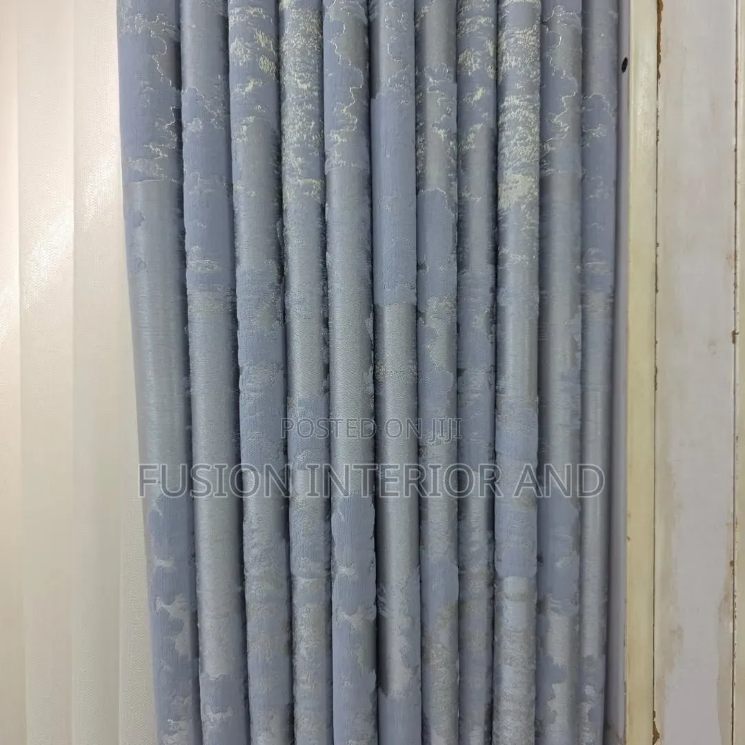 Dubai Heavy Luxury Curtains in Grey