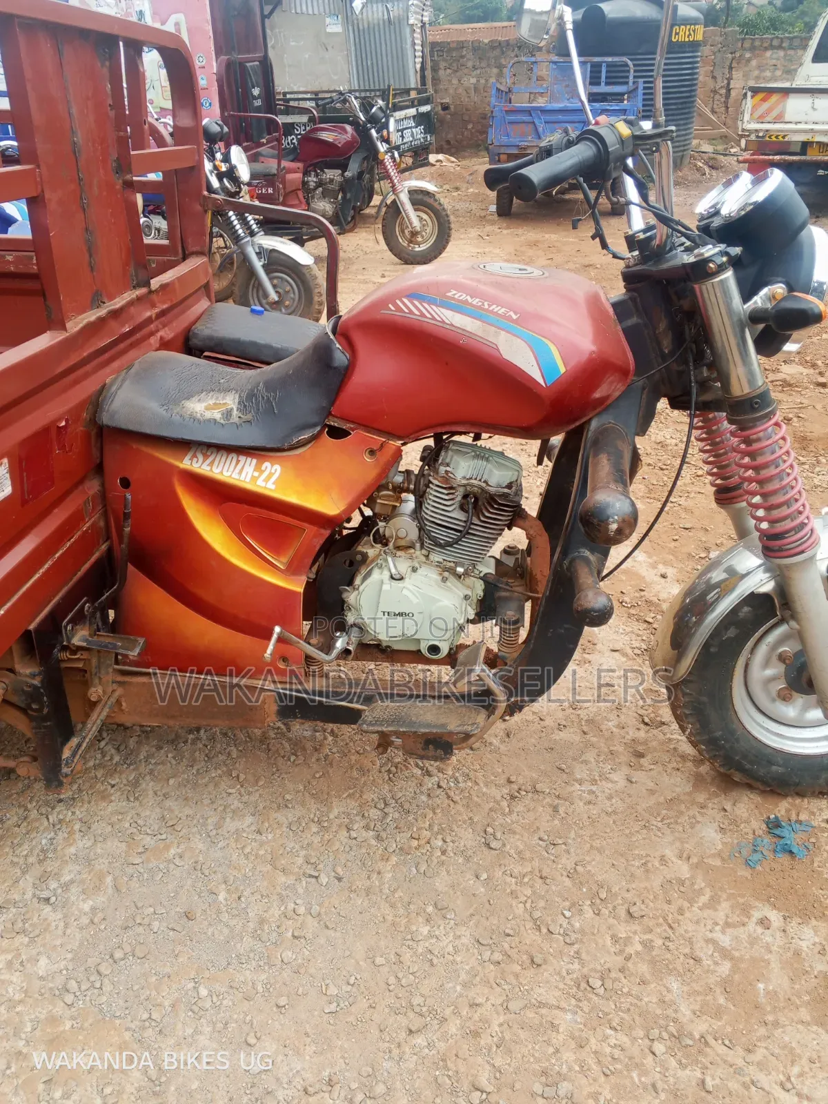 Zongshen ZS100-27 2023 Red