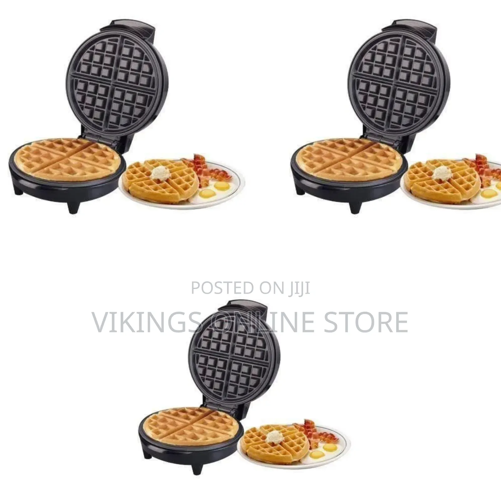 Classic Round Belgian Waffle Maker