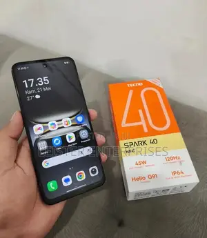 New Tecno Spark 40 256 GB Black