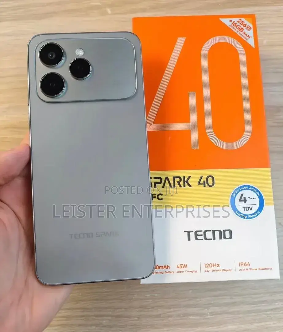 New Tecno Spark 40 256 GB Green