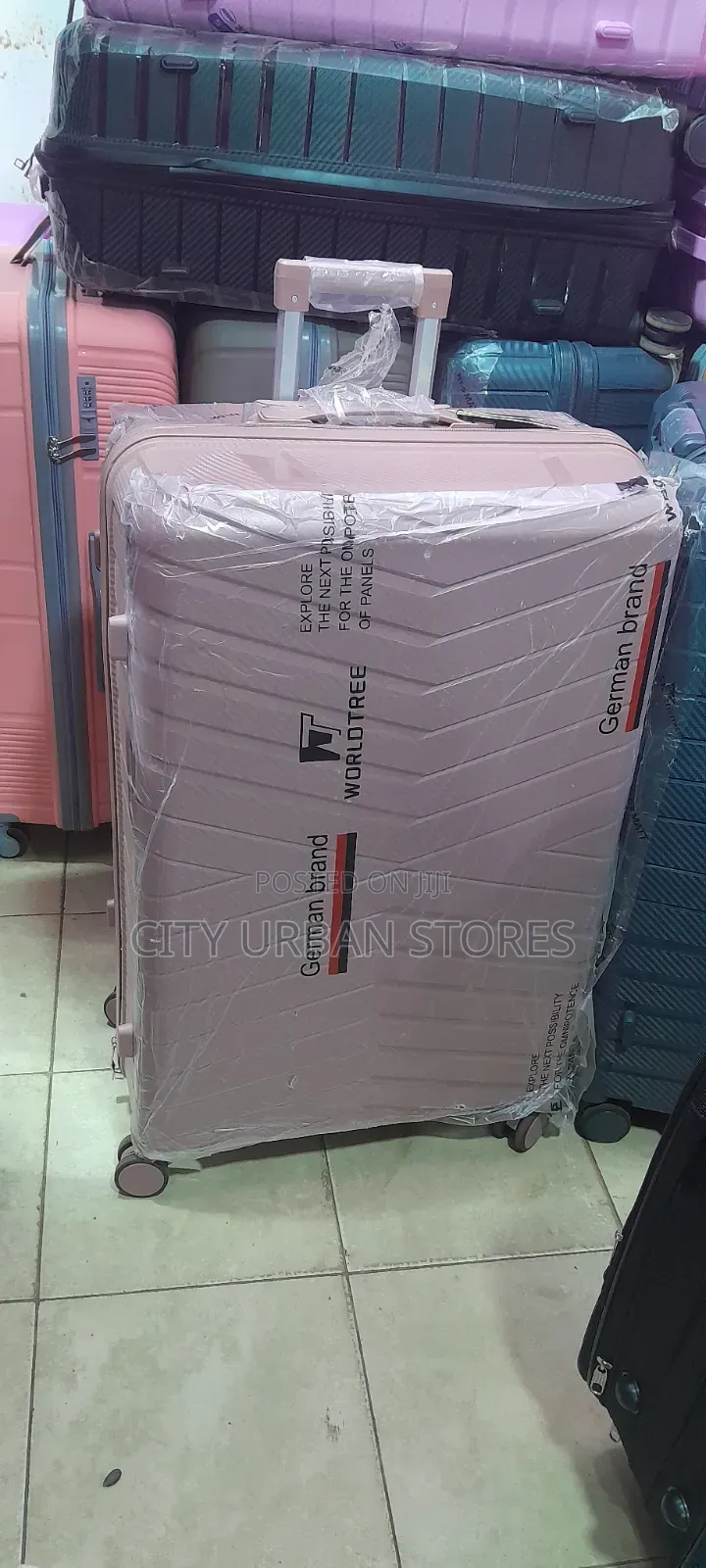 Medium Size 4wheels Pinky Colour