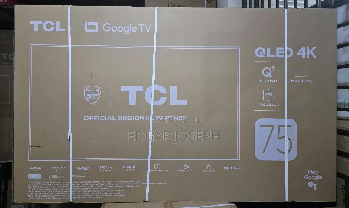 TCL 75 Qled Android Google Tv
