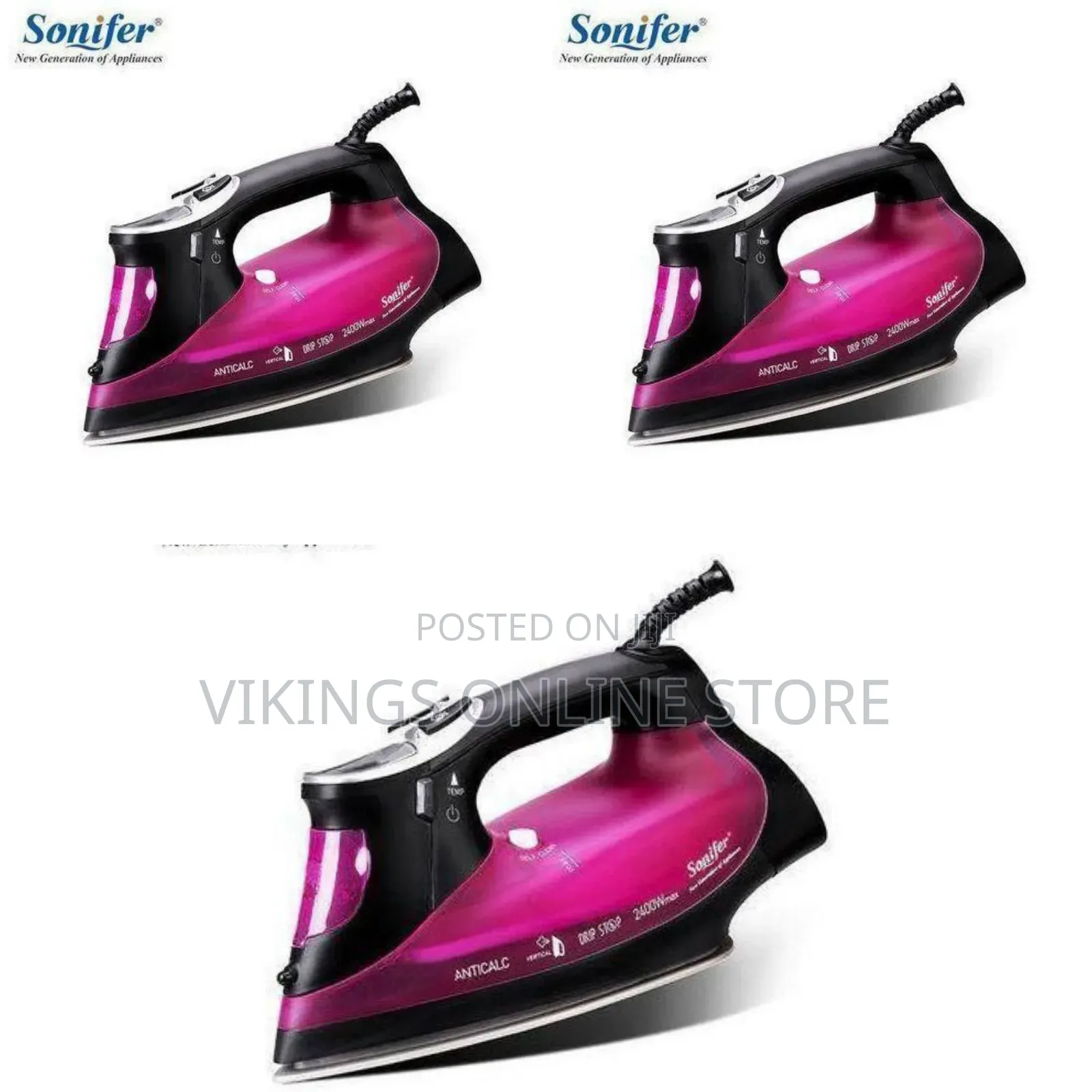 Sonifer Premium High-Performance Electric Steam Iron