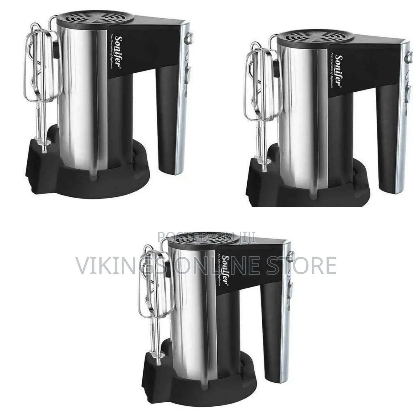 Sonifer Premium Electric Hand Mixer With Storage Base
