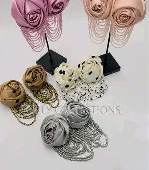 Bead Floral Earrings