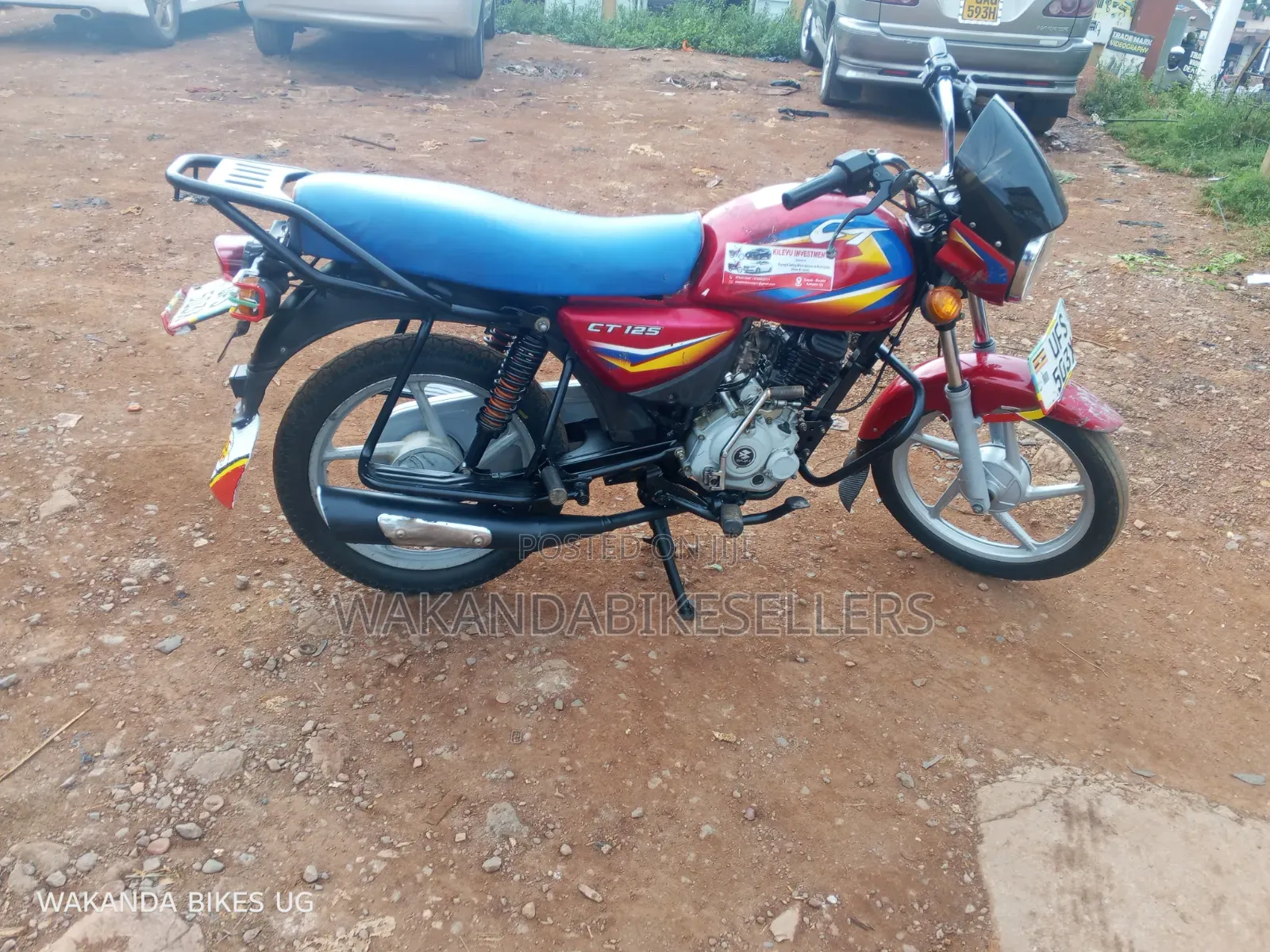 Bajaj Boxer 125 2023 Red