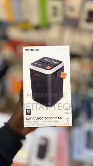 60000mah Multi-Port Power Bank 45w Power Delivery