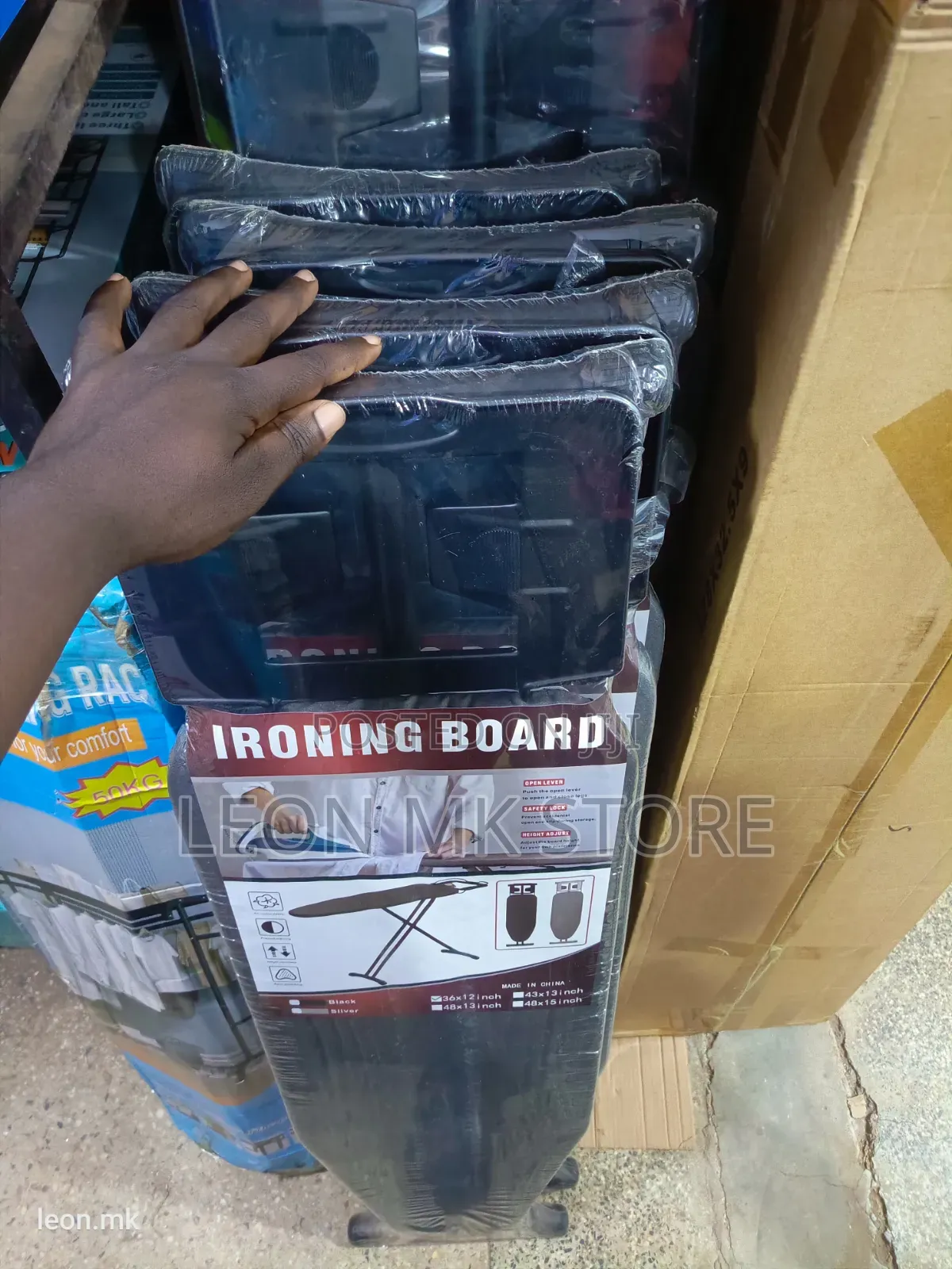 Silver Touch Iron Stand