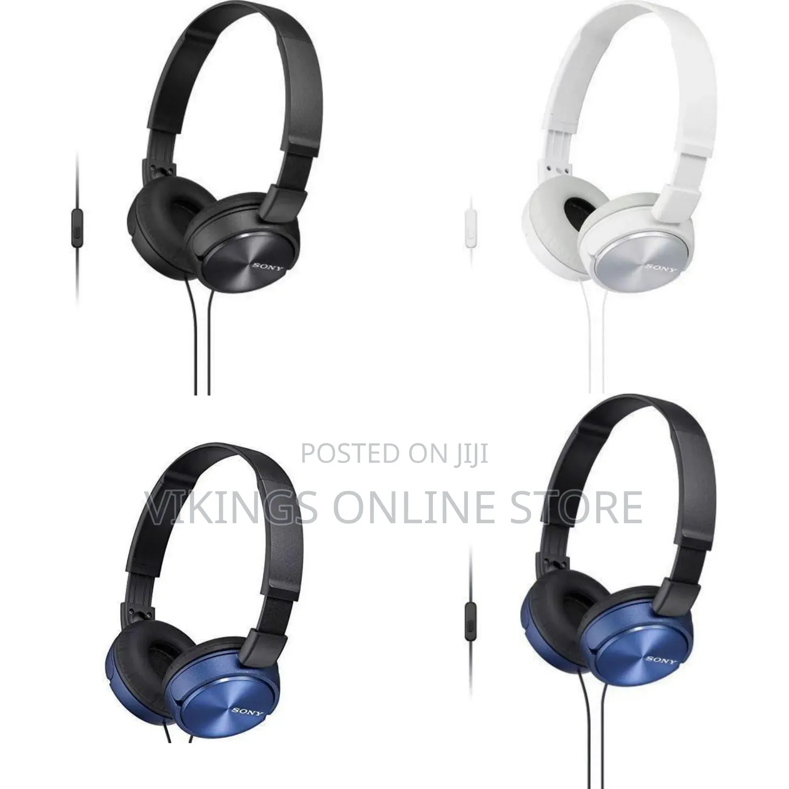 Sony on-Ear Wired Headphones - Multicolor