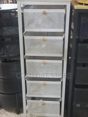 Steel Kitchen Rotating Storage Rack