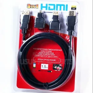 3 In 1 Micro And Mini Hdmi Connectors