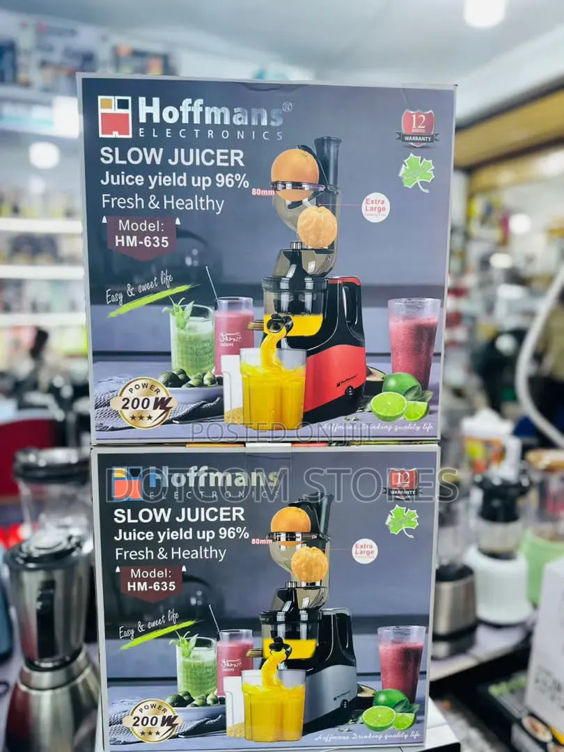 Hoffmans Slow Juicer Model Hm-635.