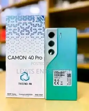 New Tecno Camon 40 Pro 5G 256 GB Green