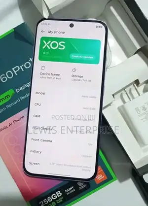 New Infinix Hot 60 Pro+ 256 GB Blue