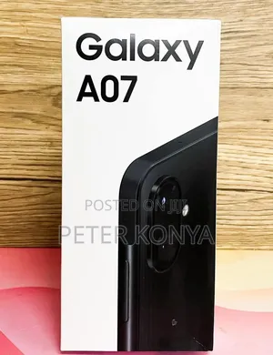 New Samsung Galaxy A07 128 GB Black