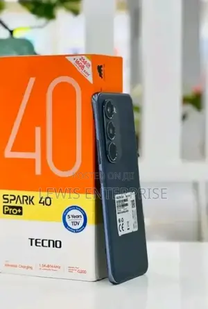 New Tecno Spark 40 Pro+ 256 GB Black