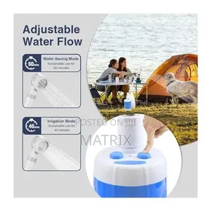 Rechargeable Portable Camping Shower Pump–Outdoor Shower Head Sprayer