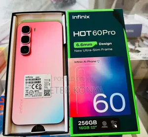 New Infinix Hot 60 Pro 256 GB Pink